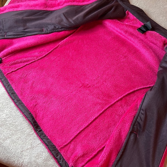 The North Face Fleece Jacket Pink/Black Size Small - Picture 6 of 13
